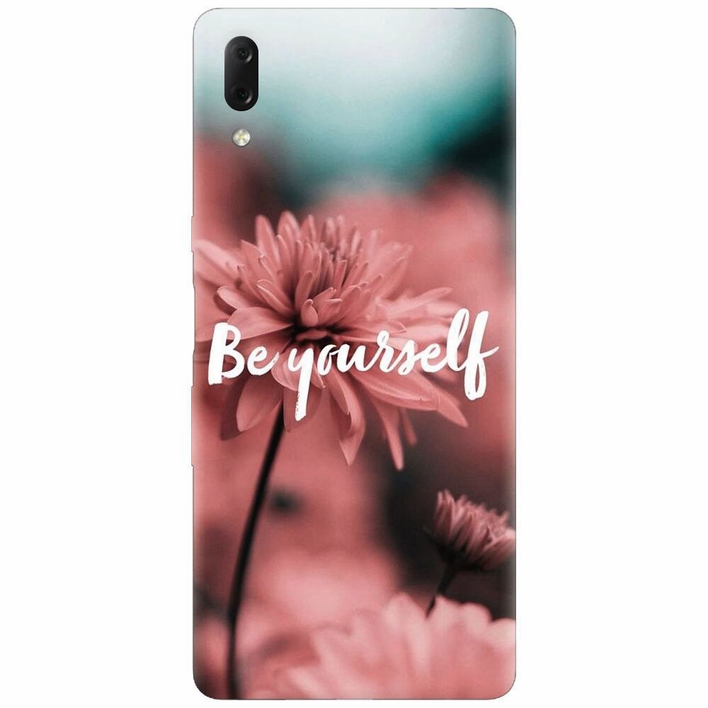 Husa silicon pentru Sony Xperia L3, Be Yourself