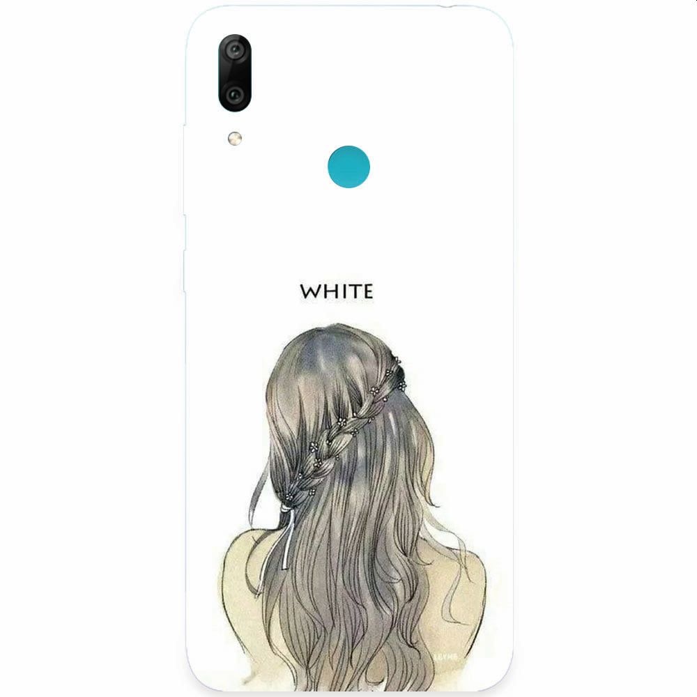 Husa silicon pentru Honor Play, White