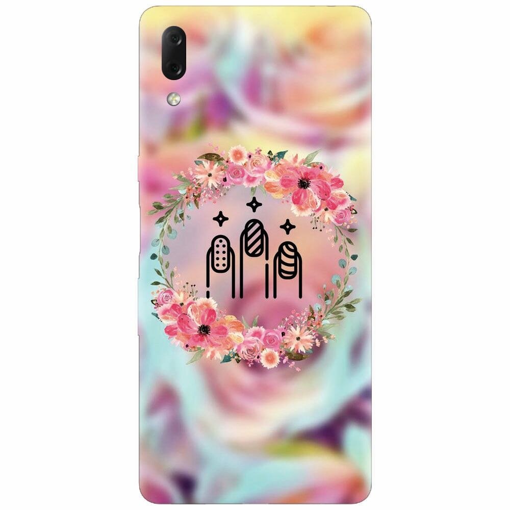 Husa silicon pentru Sony Xperia L3, Nail Expert