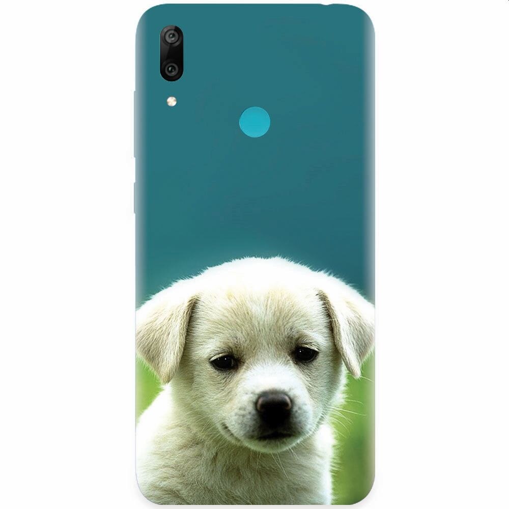 Husa silicon pentru Huawei Y7 2019, Puppy Style