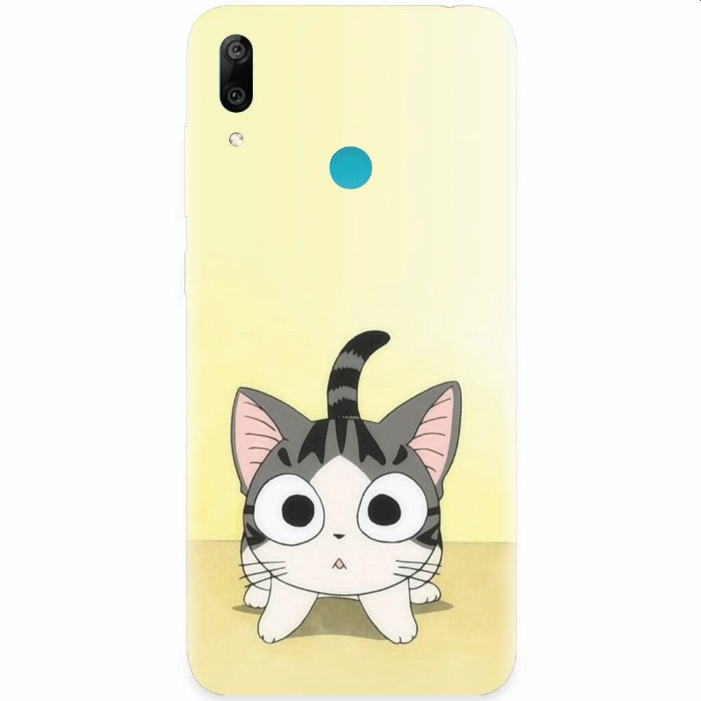 Husa silicon pentru Honor Play, Cute Ktty