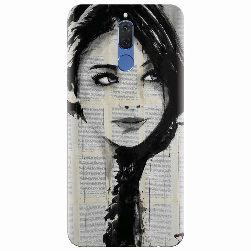 Husa silicon pentru Huawei Mate 10 Lite, Blue Eyes