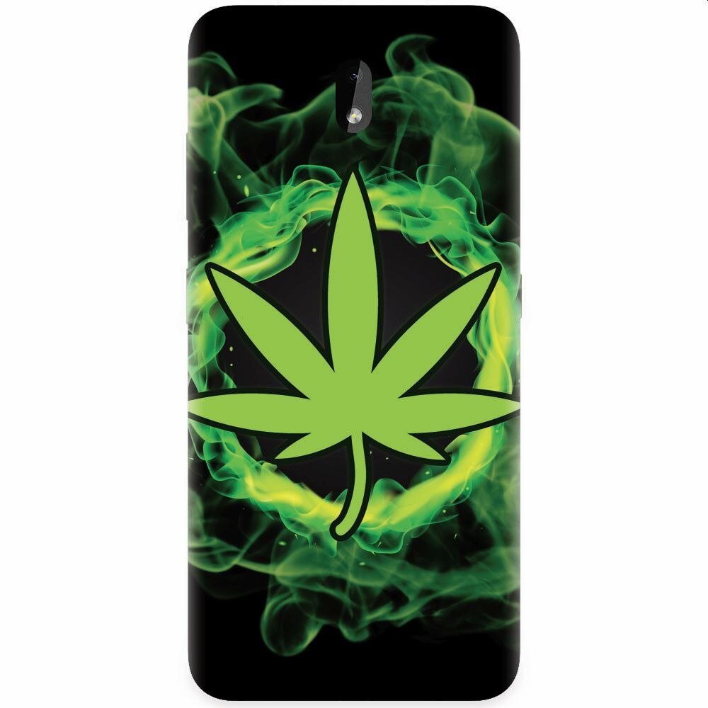 Husa silicon pentru Nokia 3.2, GreenFlames