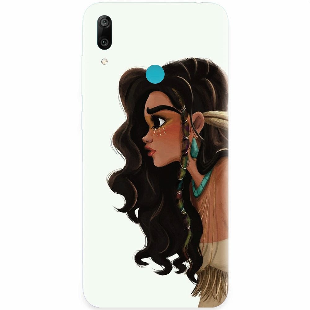Husa silicon pentru Honor Play, Indian Girl