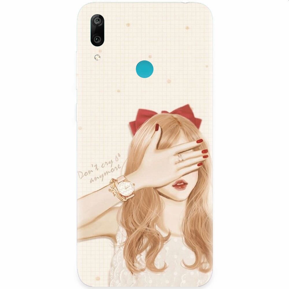 Husa silicon pentru Honor Play, Dont Cry Anymore