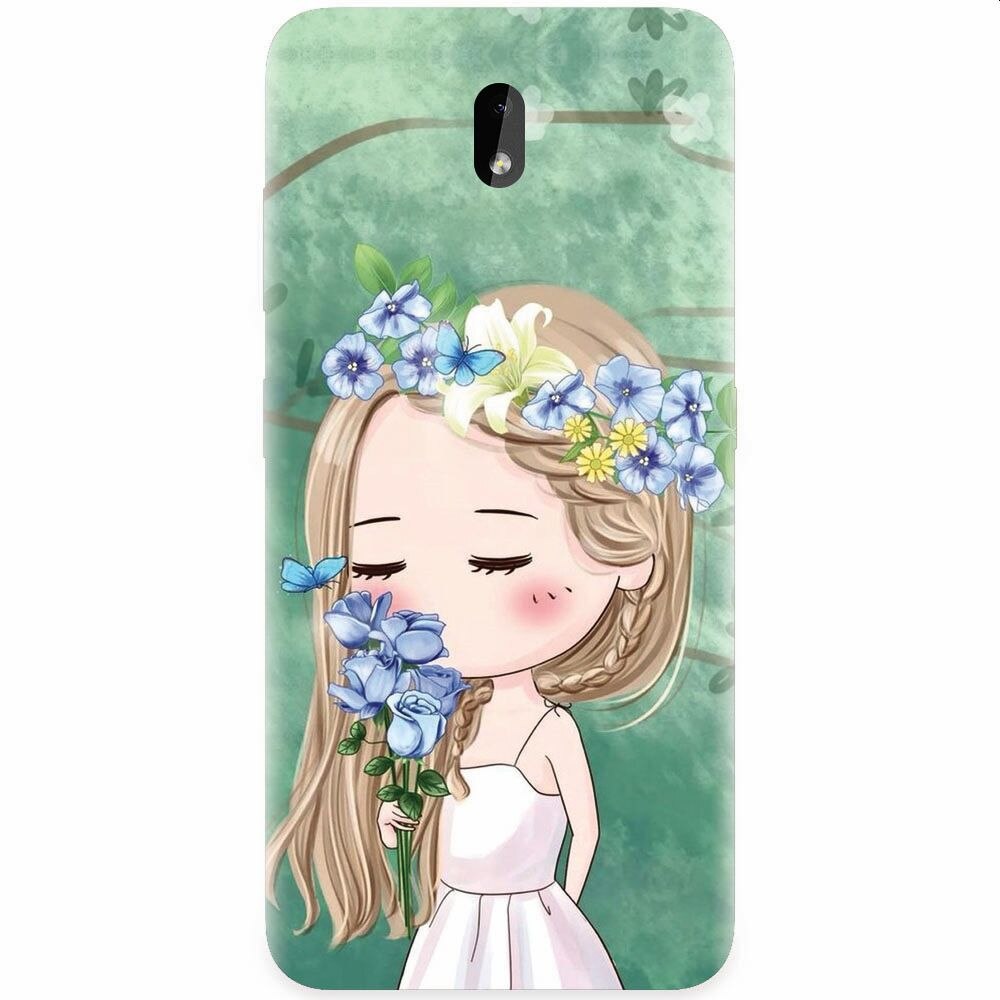 Husa silicon pentru Nokia 3.2, Girl