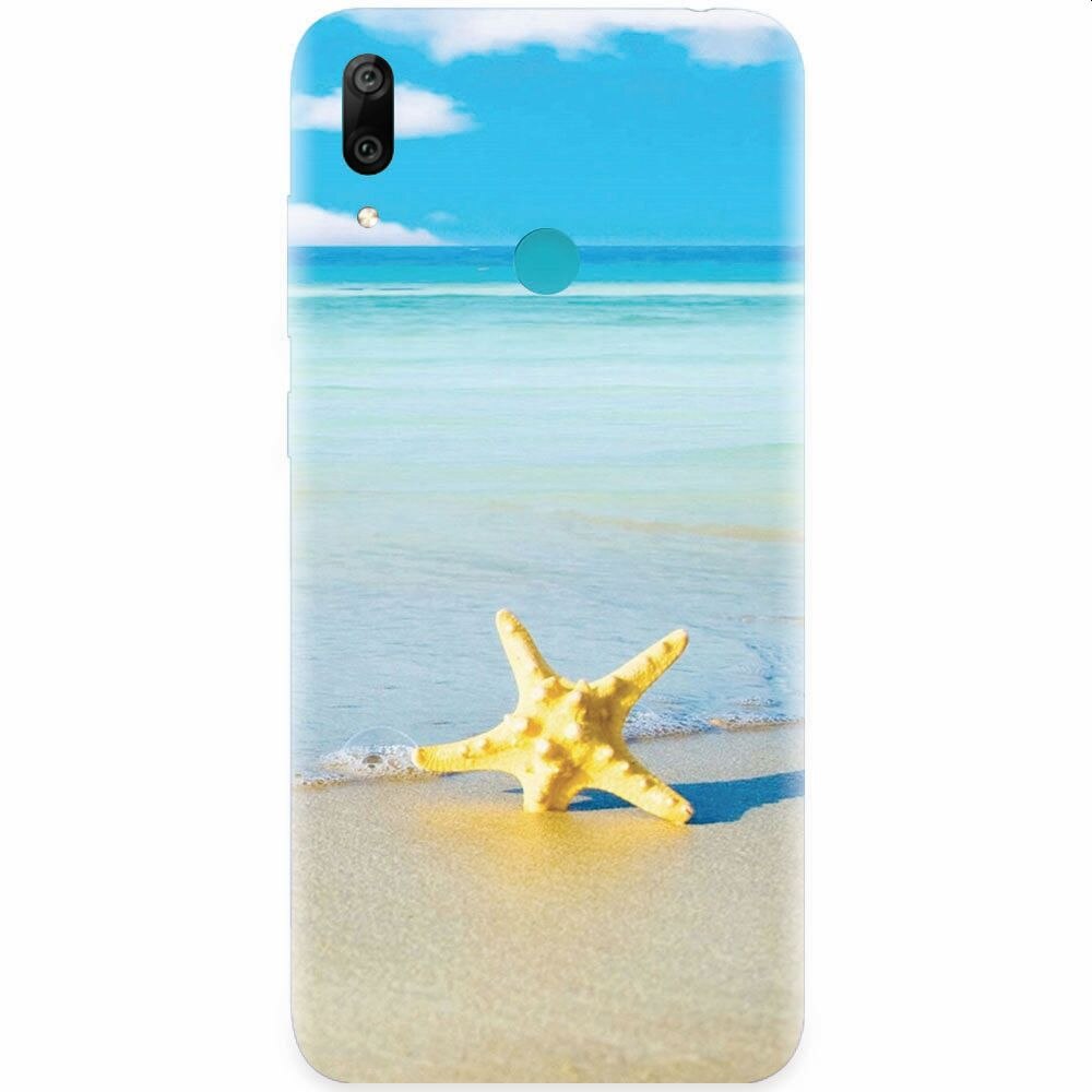 Husa silicon pentru Honor Play, Starfish Beach