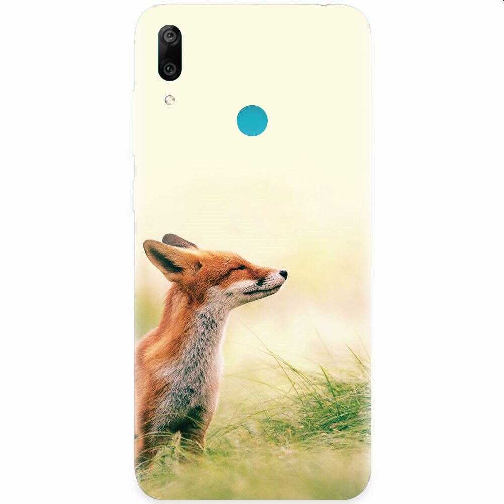 Husa silicon pentru Huawei Y7 2019, Fox Scenting Breeze