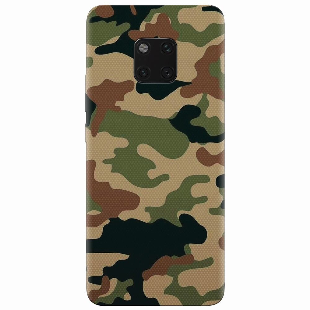 Husa silicon pentru Huawei Mate 20 Pro, Camuflaj