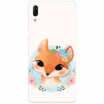 Husa silicon pentru Sony Xperia L3, Foxy Husa silicon pentru Sony Xperia L3, Foxy