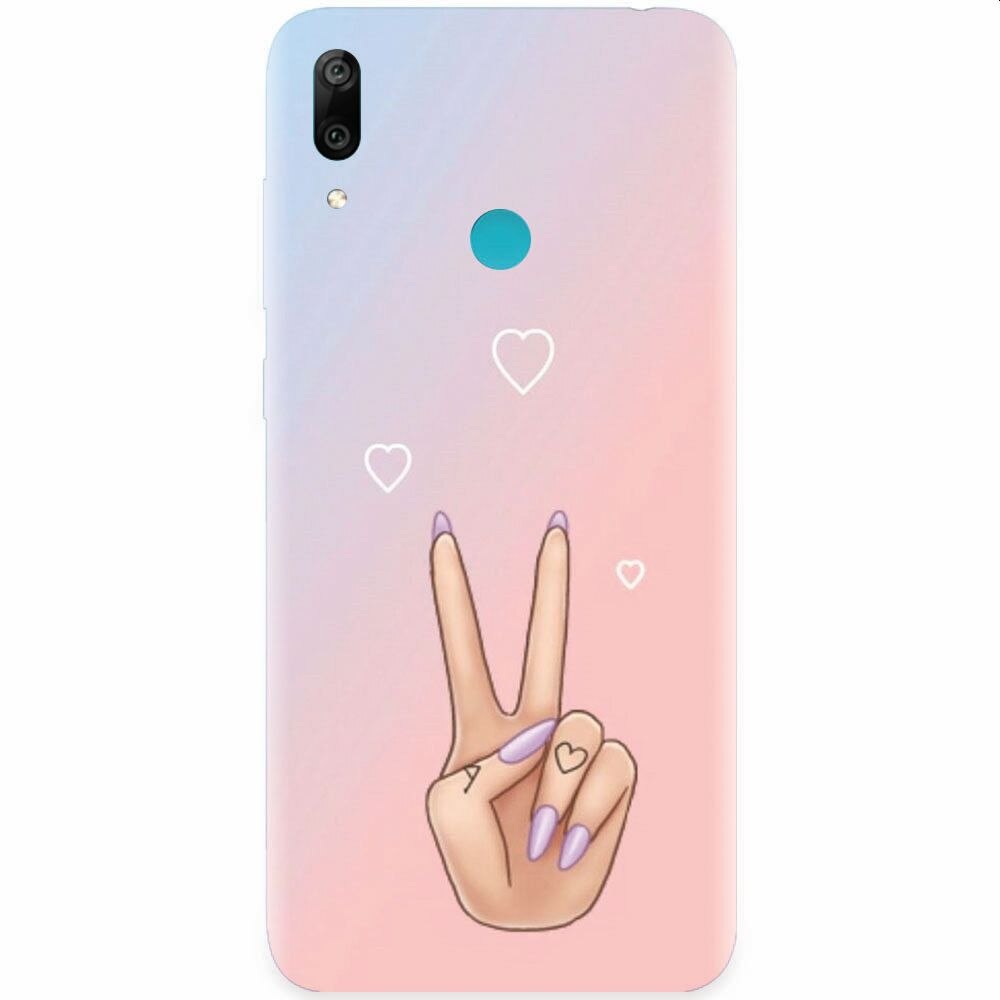 Husa silicon pentru Honor Play, Victory Love