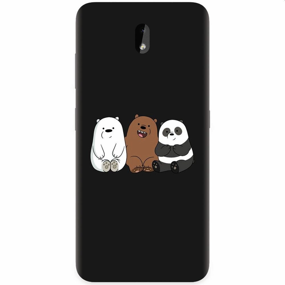 Husa silicon pentru Nokia 3.2, Bears