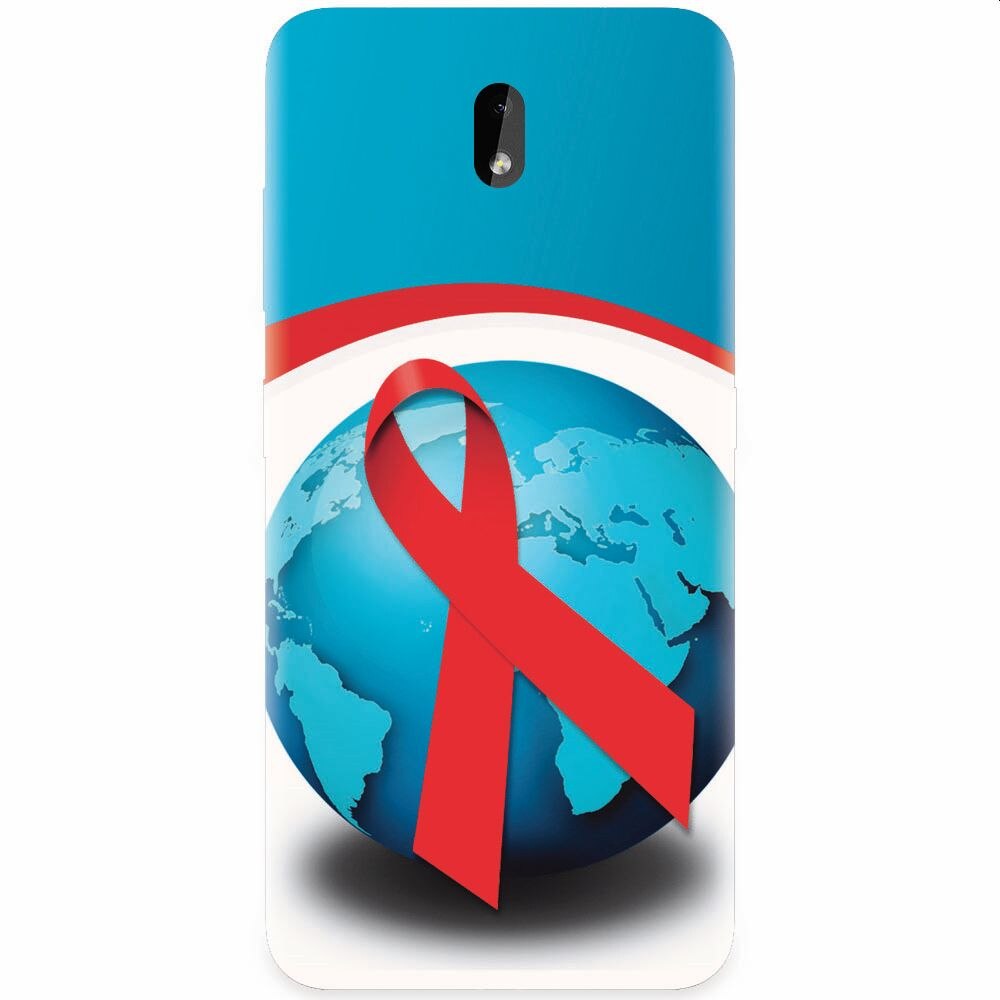 Husa silicon pentru Nokia 3.2, World Aids Day