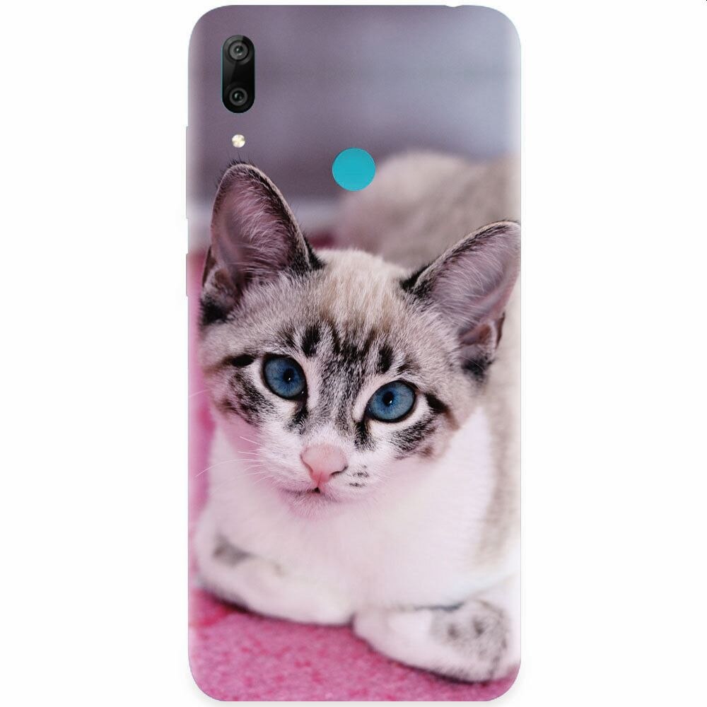Husa silicon pentru Honor Play, Siamese Kitty