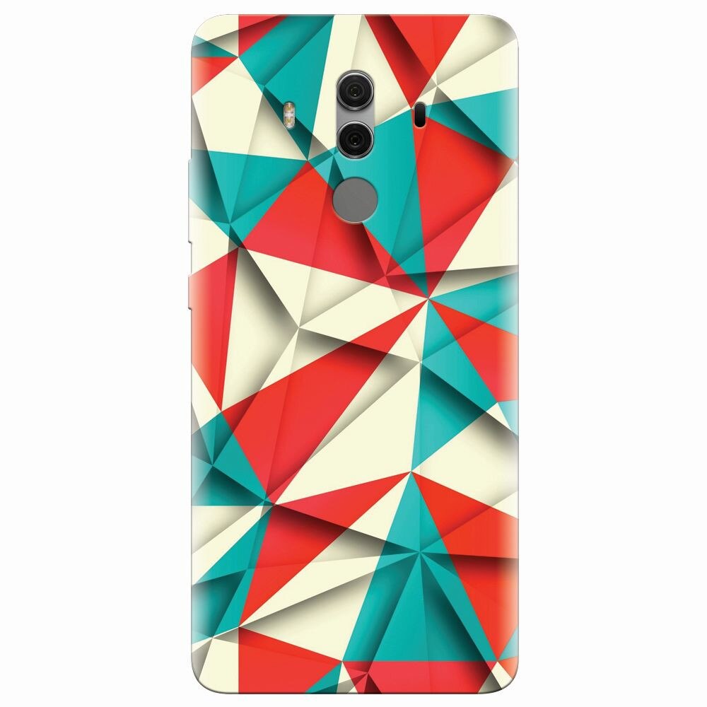 Husa silicon pentru Huawei Mate 10 Pro, Abstract Vector