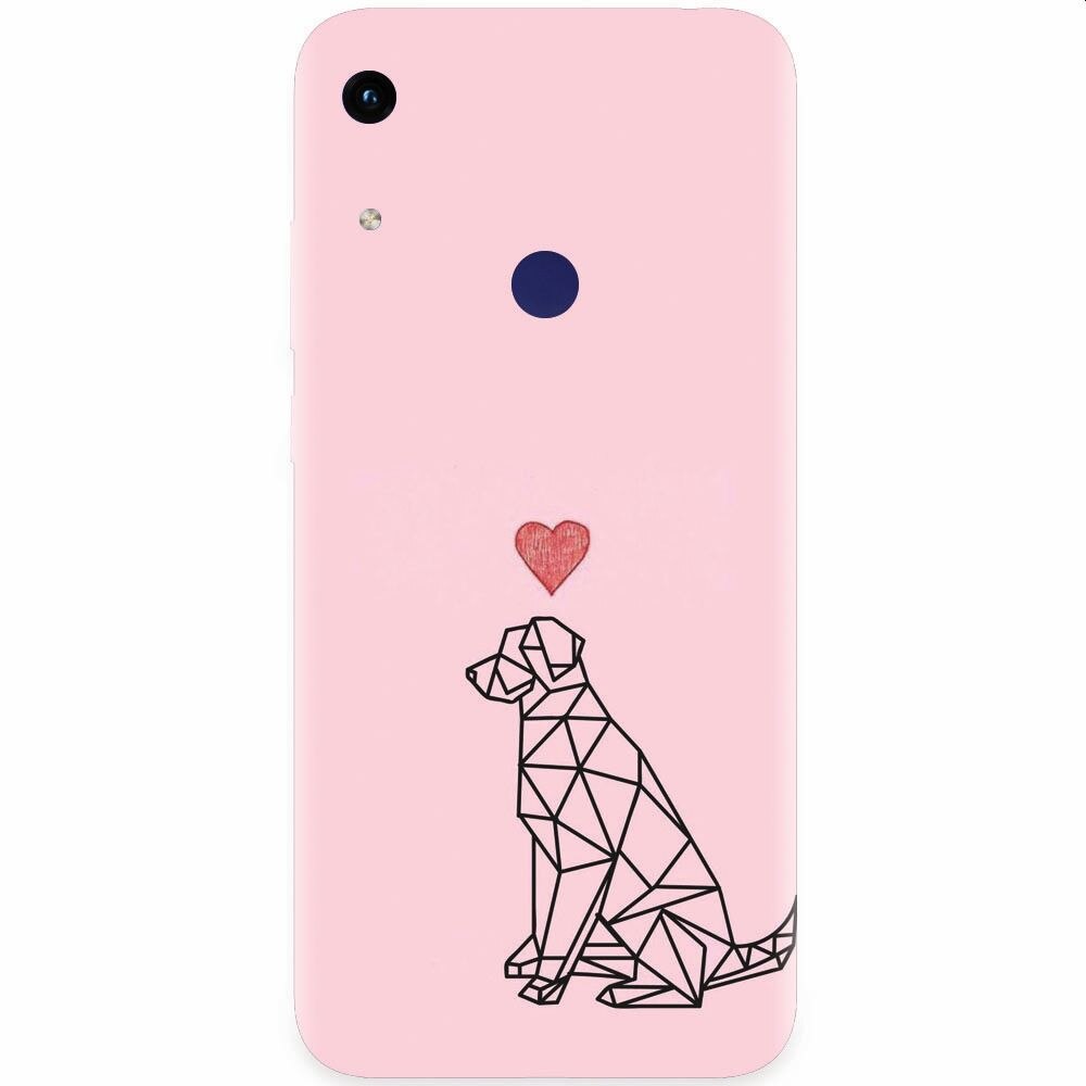Husa silicon pentru Honor Play 8A, Love Dog