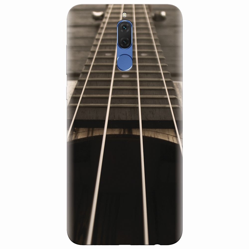 Husa silicon pentru Huawei Mate 10 Lite, Bass Guitar