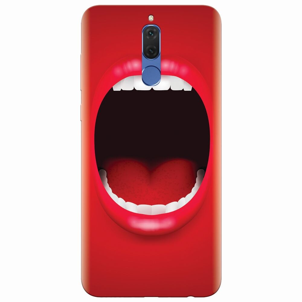 Husa silicon pentru Huawei Mate 10 Lite, Big Mouth