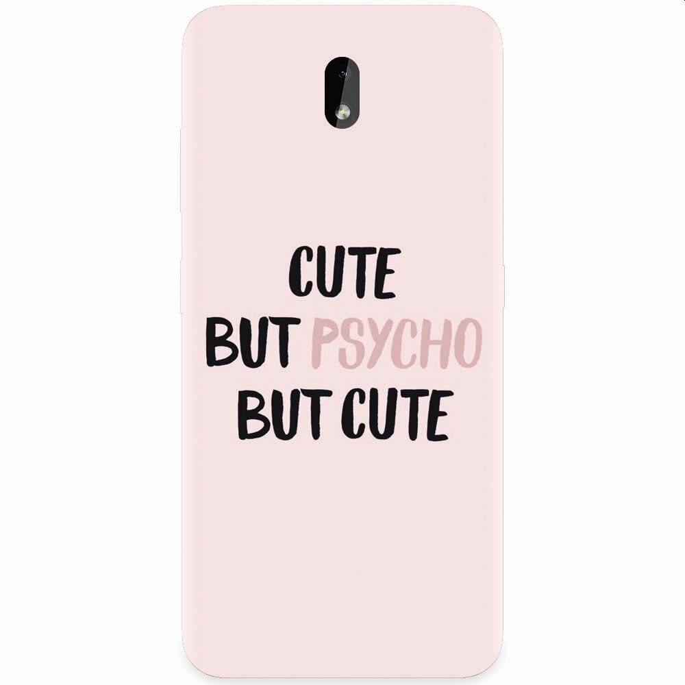 Husa silicon pentru Nokia 3.2, Cute But Psycho