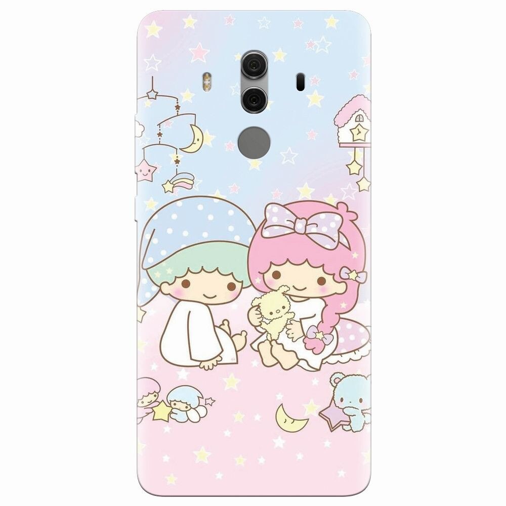 Husa silicon pentru Huawei Mate 10 Pro, Little Twins