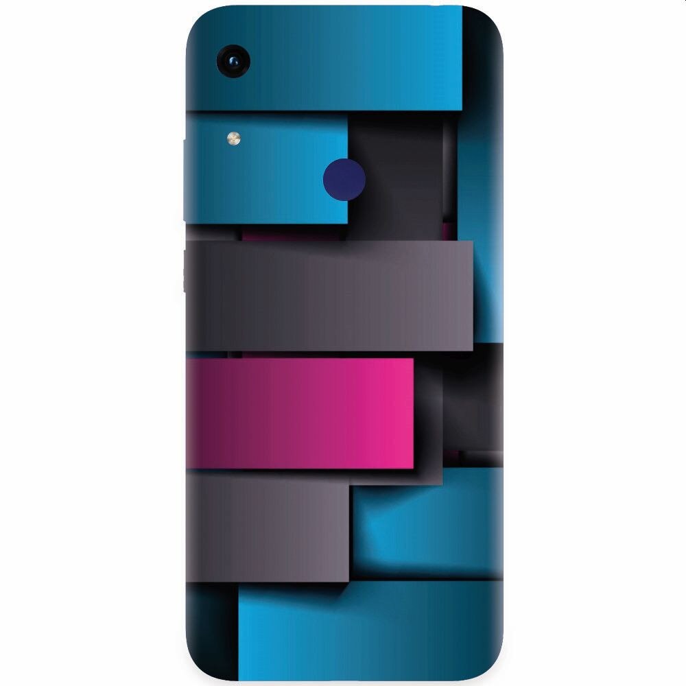 Husa silicon pentru Honor Play 8A, Cool Abstract