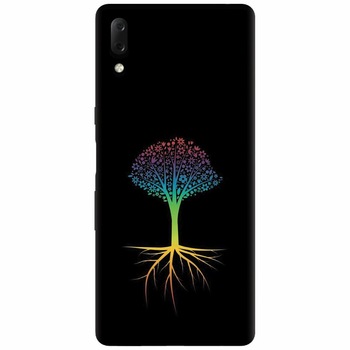 Husa silicon pentru Sony Xperia L3, Tree 001 Husa silicon pentru Sony Xperia L3, Tree 001