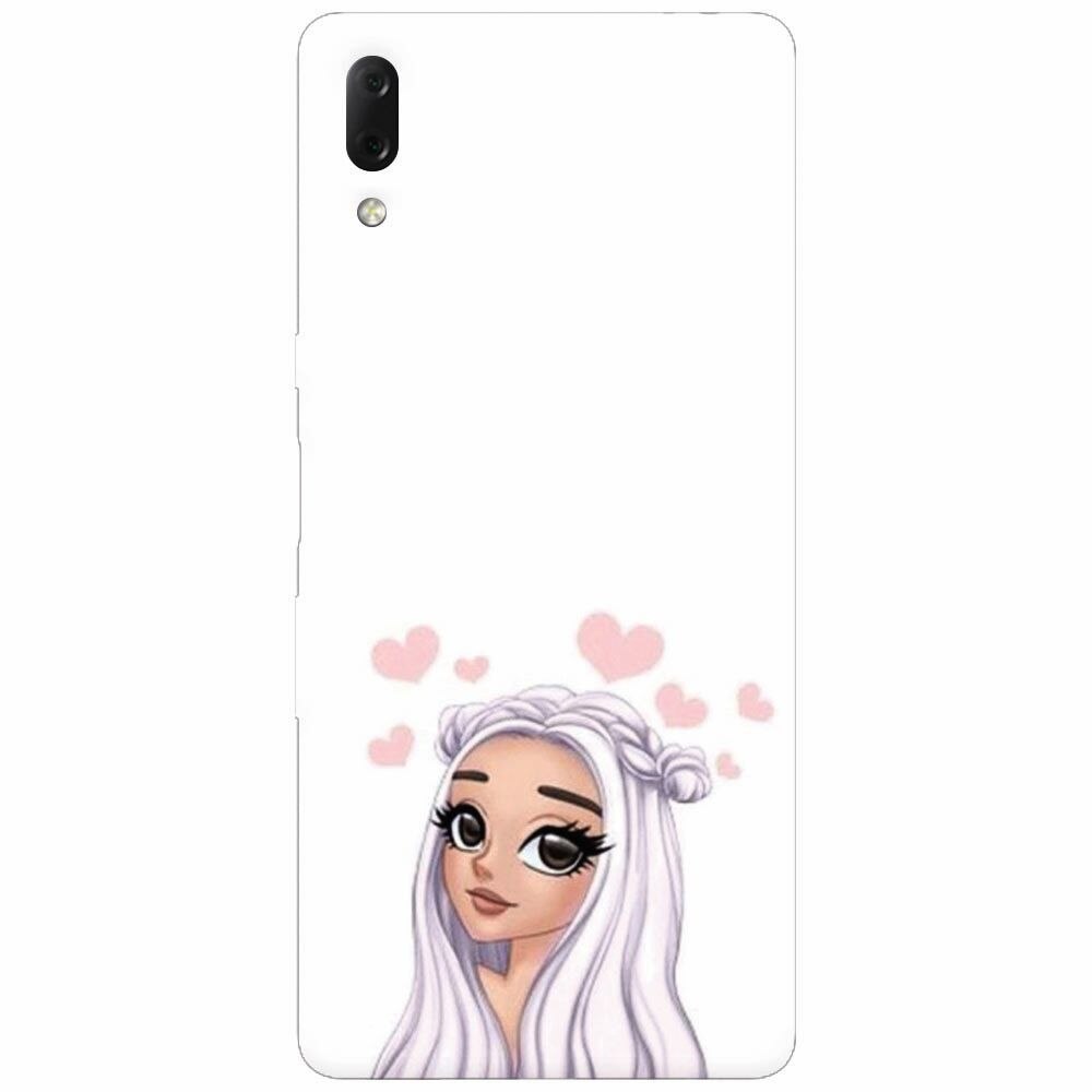 Husa silicon pentru Sony Xperia L3, Beauty Girl