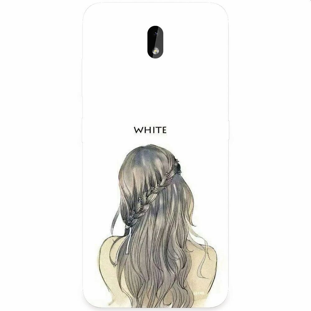 Husa silicon pentru Nokia 3.2, White
