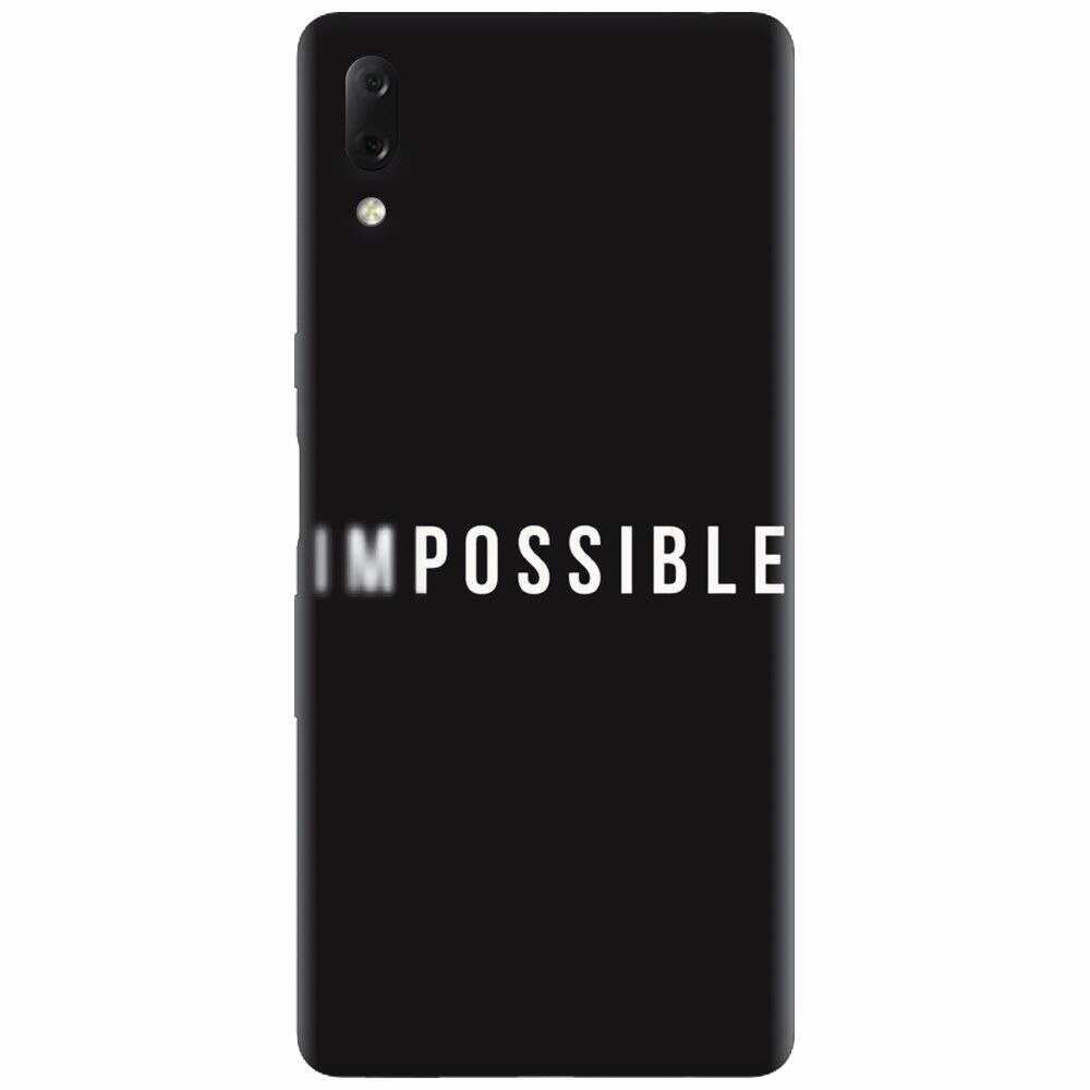 Husa silicon pentru Sony Xperia L3, Impossible