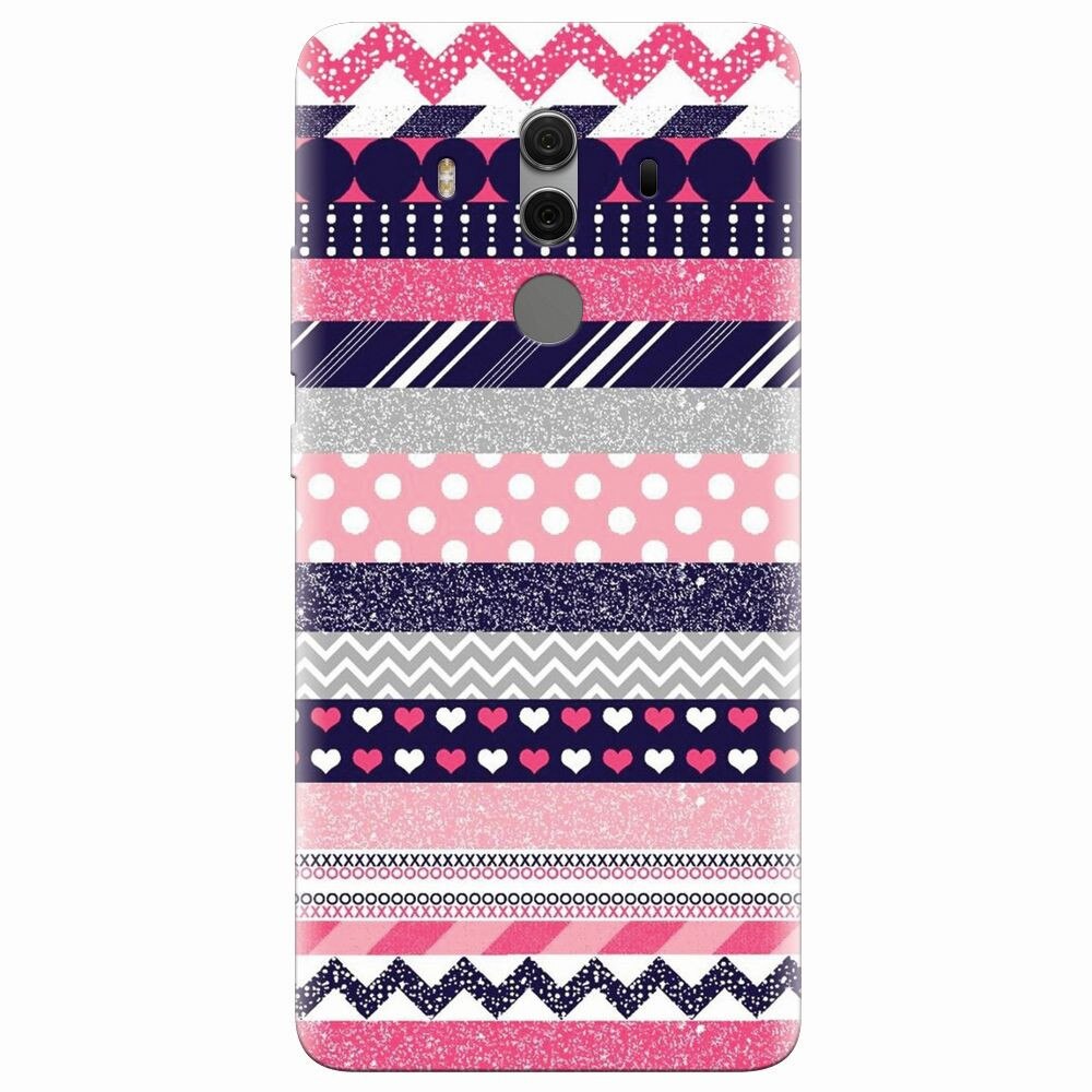 Husa silicon pentru Huawei Mate 10 Pro, Love Pattern