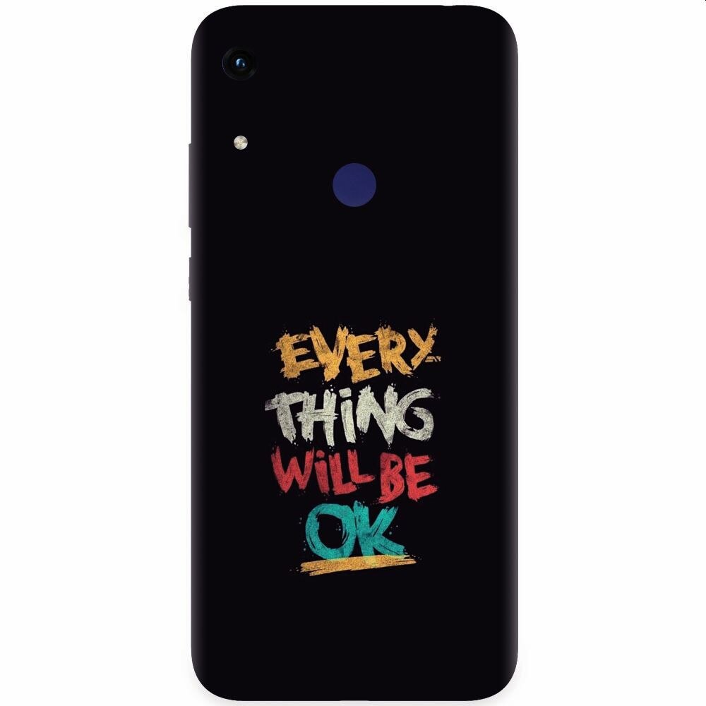 Husa silicon pentru Honor Play 8A, Everything Will Be Ok