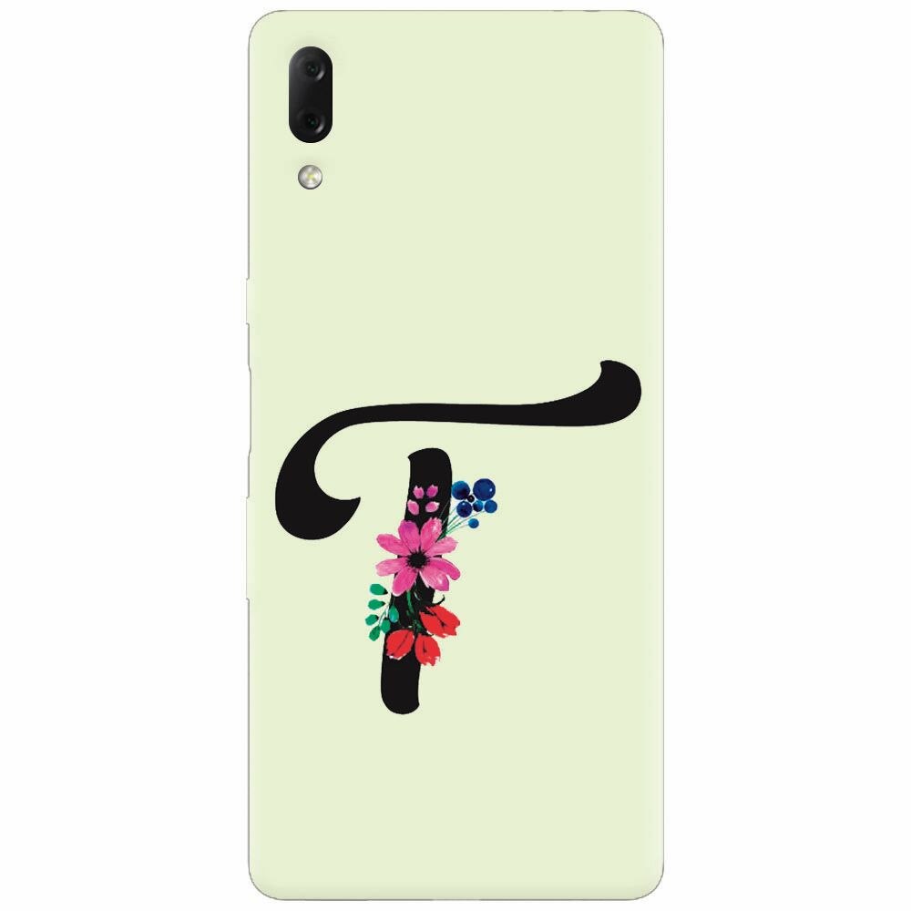 Husa silicon pentru Sony Xperia L3, Litera T