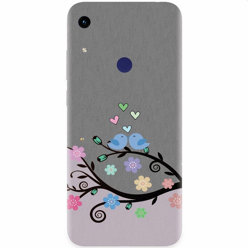 Husa silicon pentru Honor Play 8A, Bird Love