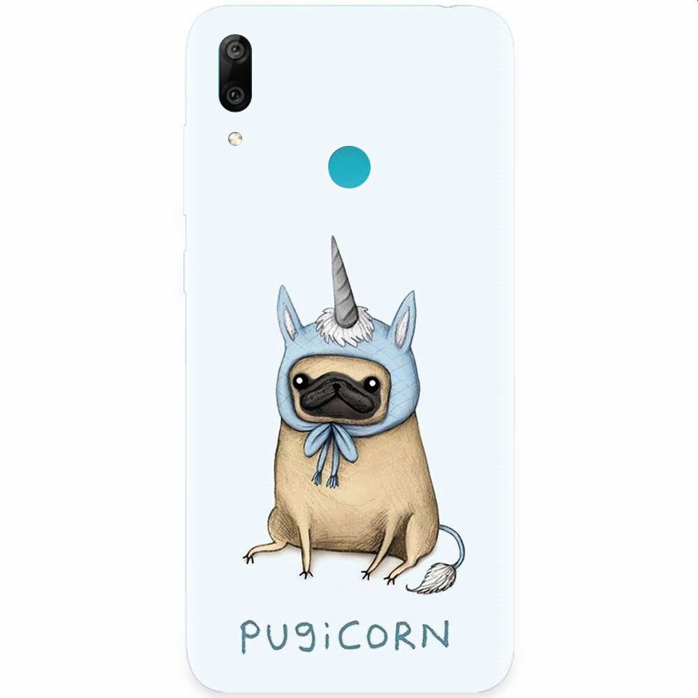 Husa silicon pentru Honor Play, Pugicorn
