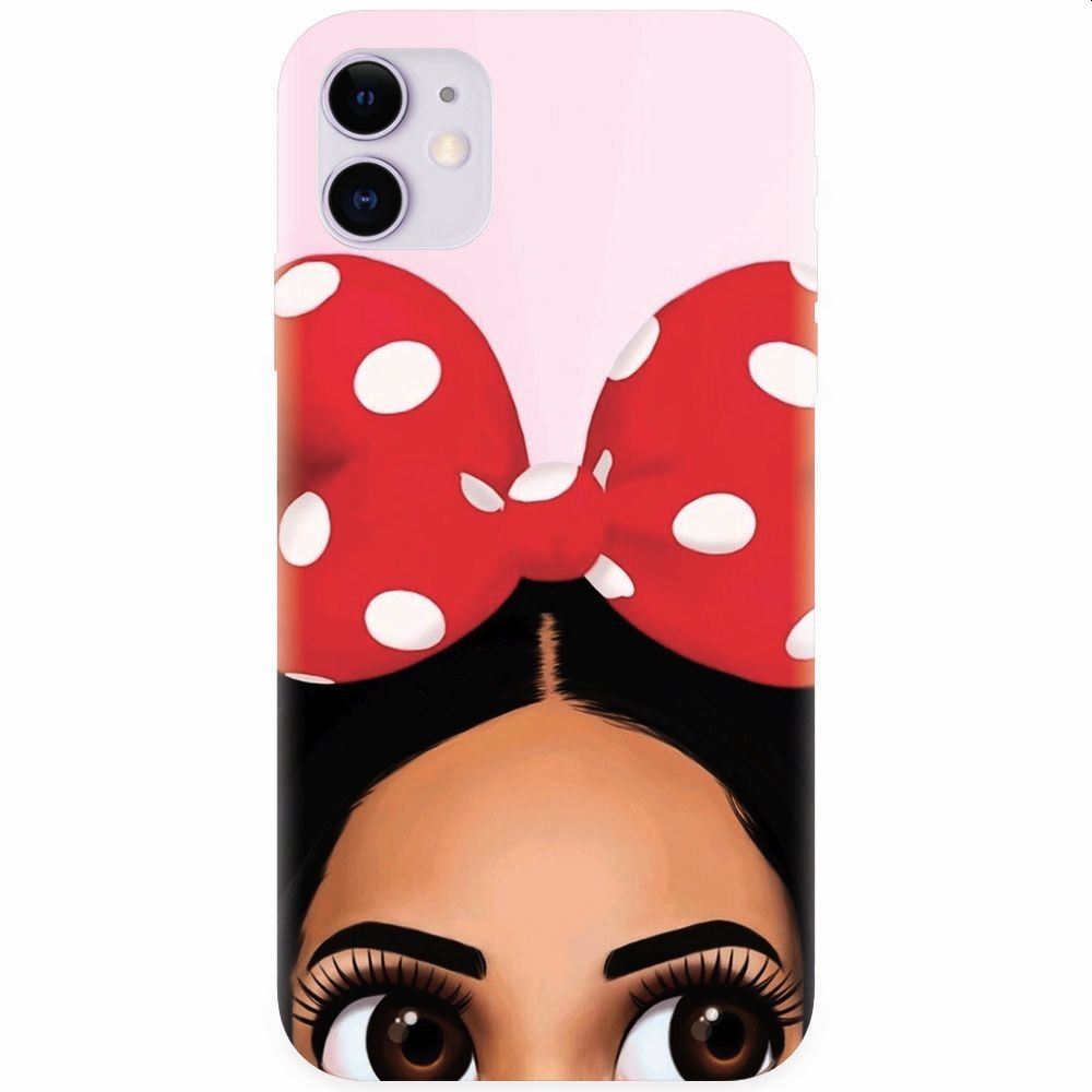 Husa silicon pentru Apple Iphone 11, Anime Art Girl