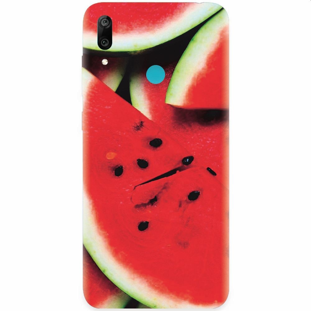 Husa silicon pentru Honor Play, S Of Watermelon Slice
