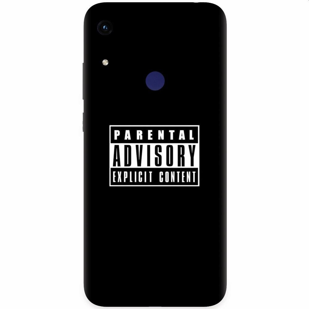 Husa silicon pentru Honor Play 8A, Parental Advisory