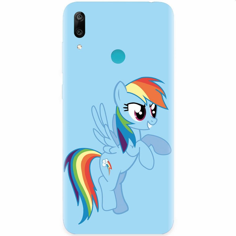 Husa silicon pentru Honor Play, Rainbow Dash