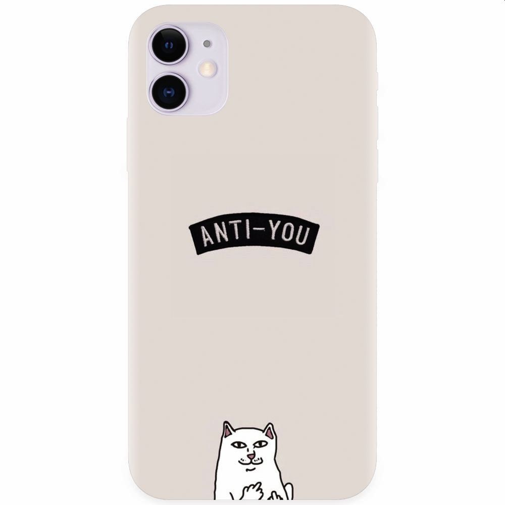 Husa silicon pentru Apple Iphone 11, Anti You
