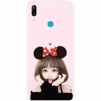 Husa silicon pentru Huawei Y7 Prime 2019, Girly 002 Husa silicon pentru Huawei Y7 Prime 2019, Girly 002