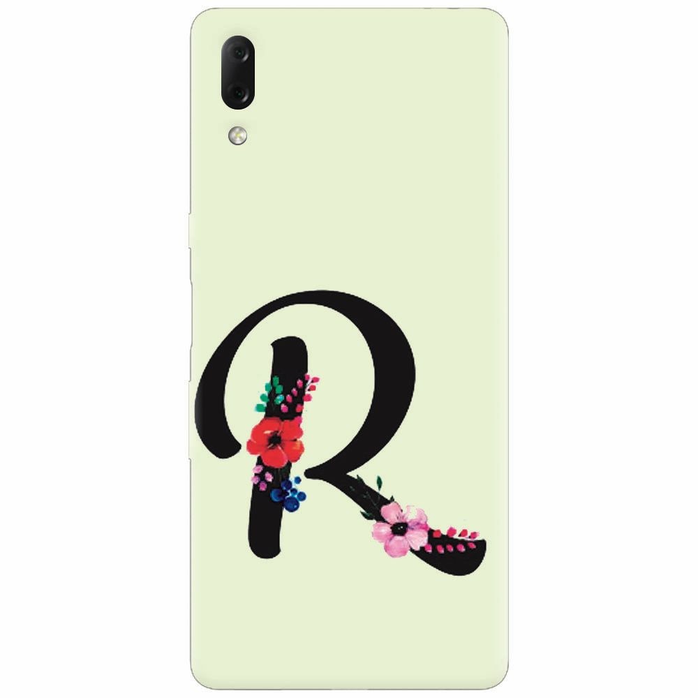 Husa silicon pentru Sony Xperia L3, Litera R