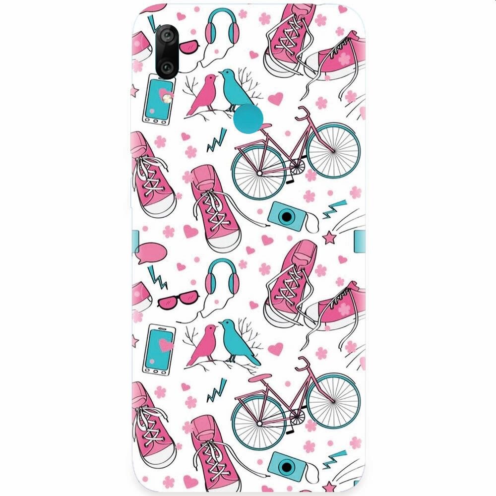 Husa silicon pentru Huawei Y7 Prime 2019, Travel