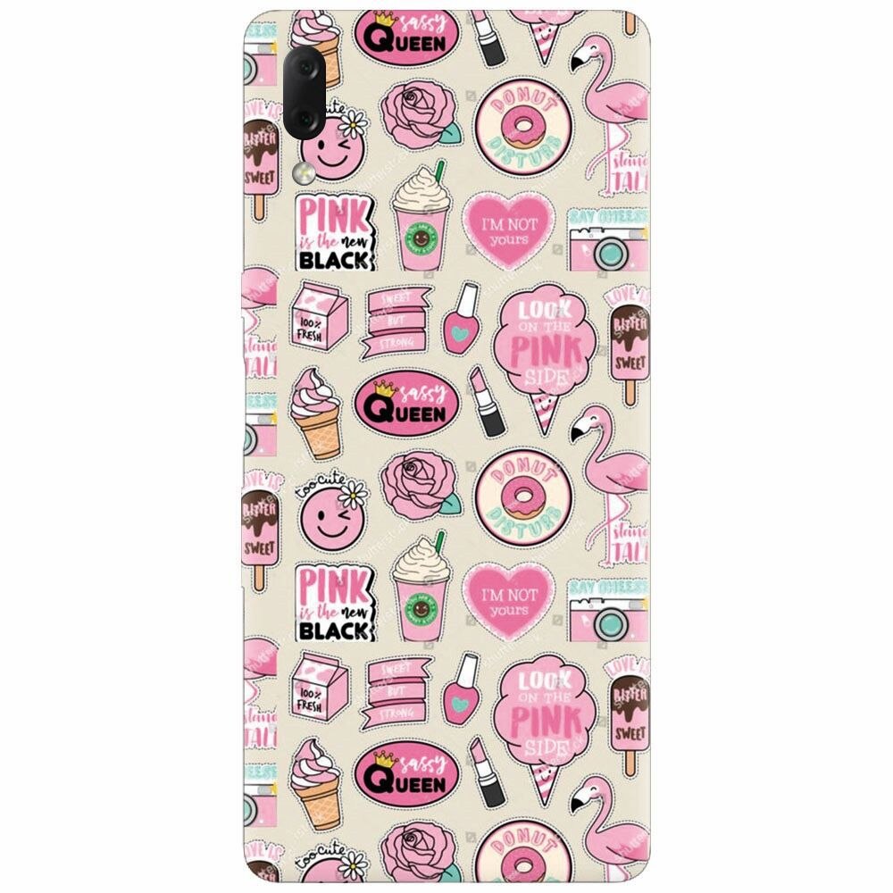 Husa silicon pentru Sony Xperia L3, Sassy Queen