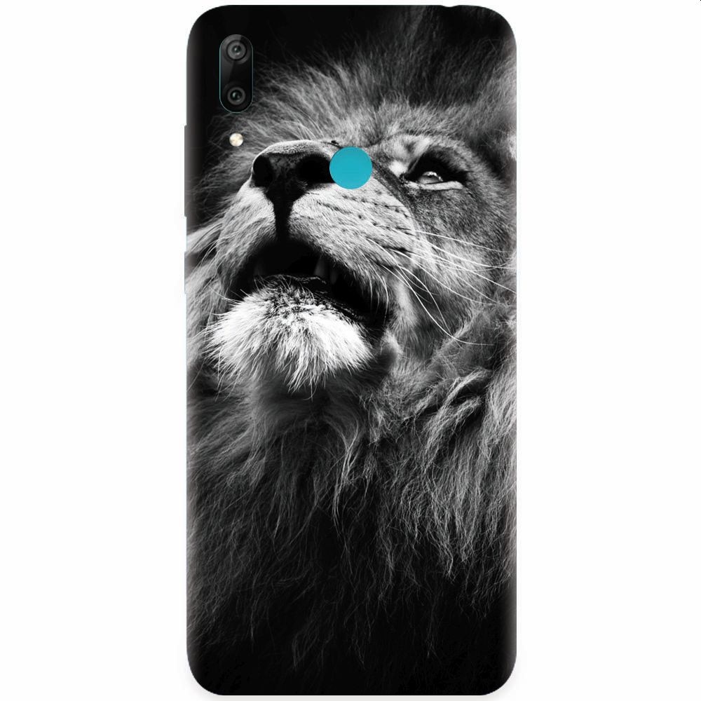 Husa silicon pentru Honor Play, Majestic Lion Portrait
