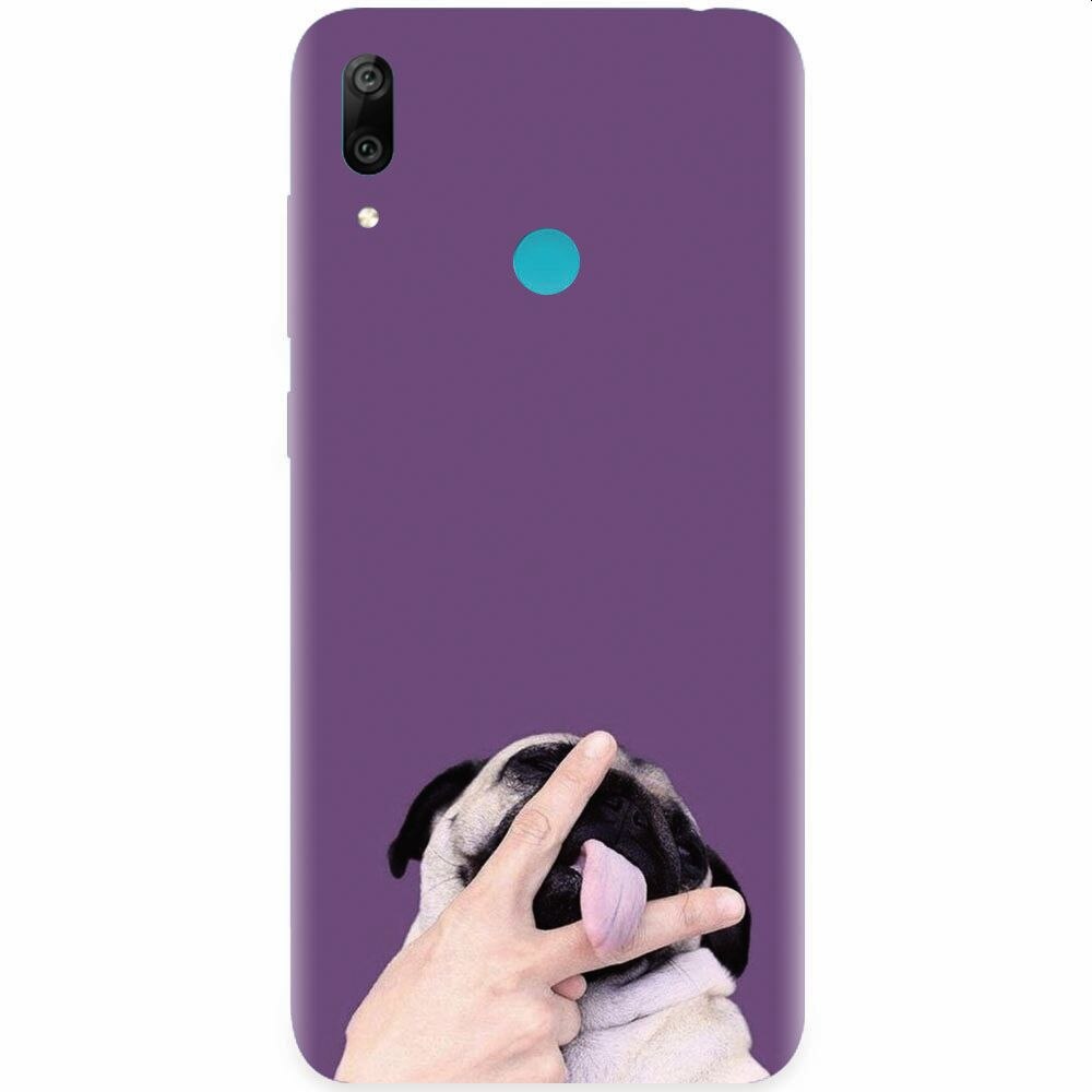 Husa silicon pentru Honor Play, Cute Dog 2