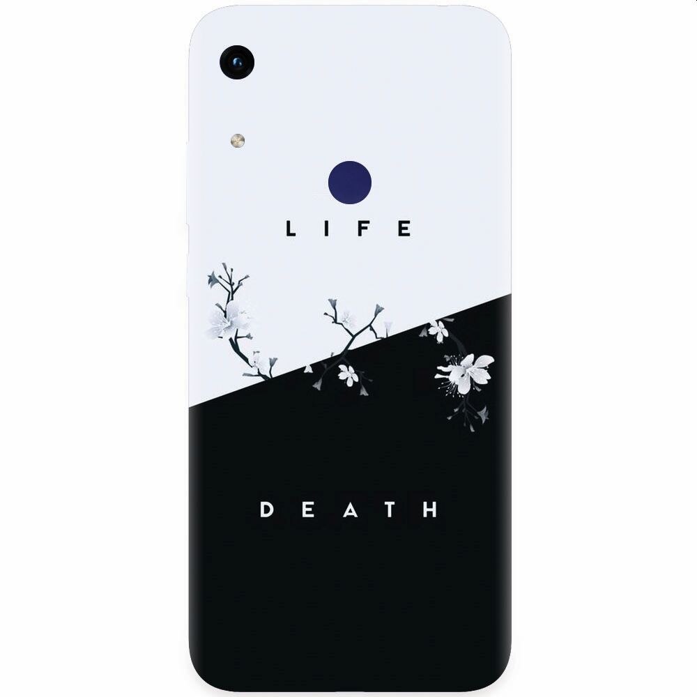 Husa silicon pentru Honor Play 8A, Life Vs Death