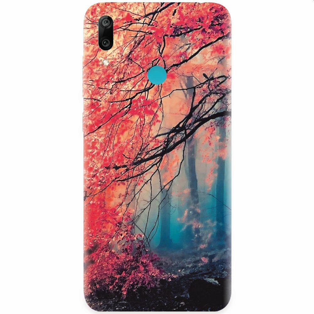 Husa silicon pentru Honor Play, Morning Fog Inest Nature