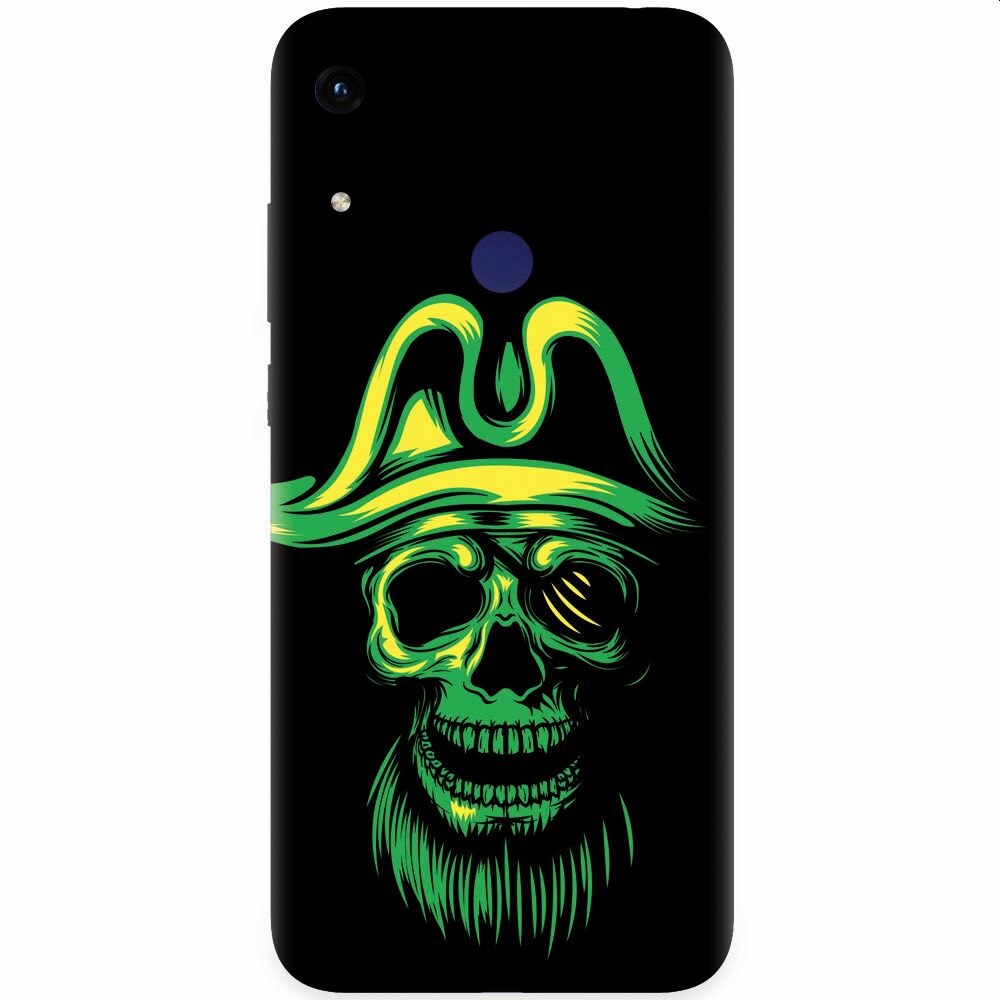Husa silicon pentru Honor Play 8A, Pirate Skull