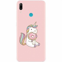 Husa silicon pentru Honor Play, Unicorn Donuts