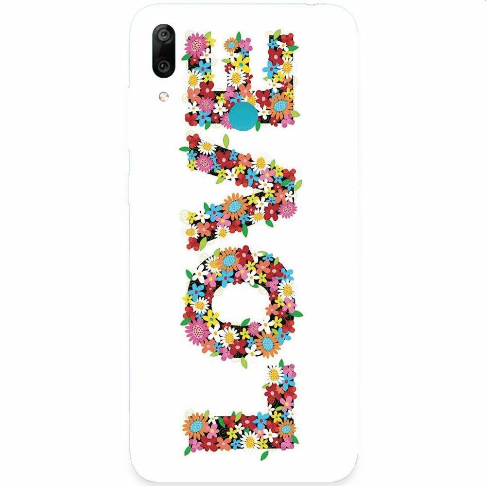Husa silicon pentru Honor Play, Love Made By Flowers